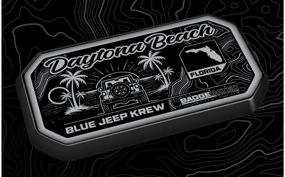 BJK Daytona Beach Trail Badge