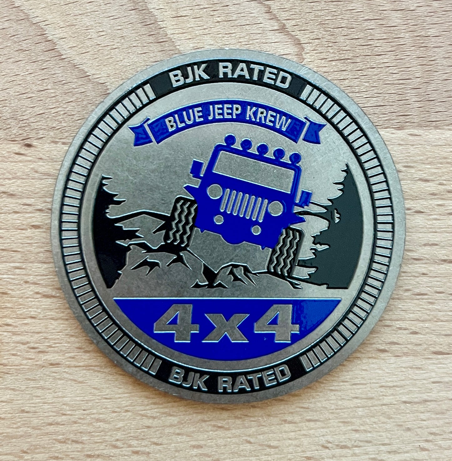 BJK Trail Rated Badge