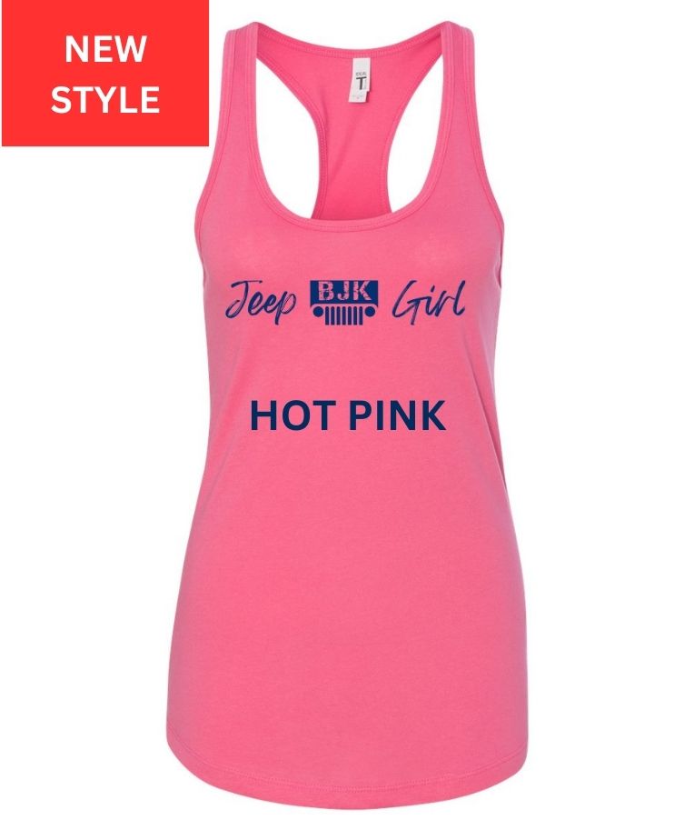 Ladies BJK Jeep Girl Tank Top