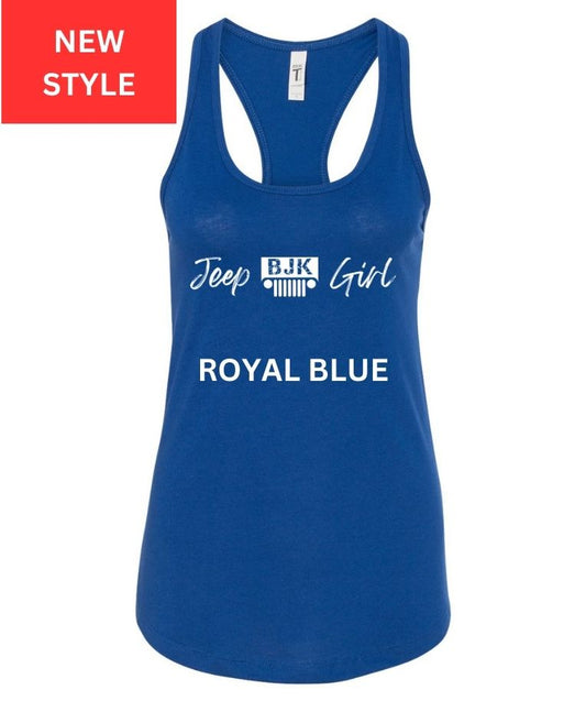 Ladies BJK Jeep Girl Tank Top
