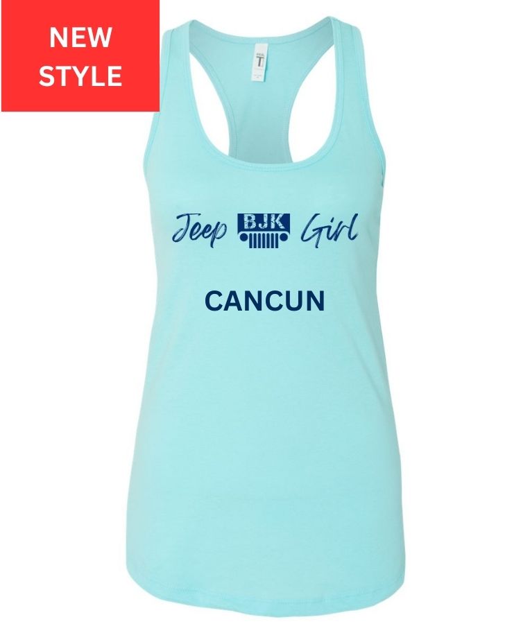 Ladies BJK Jeep Girl Tank Top