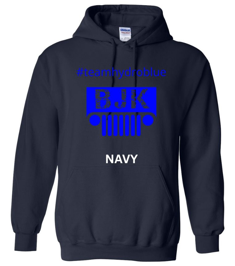 Team Hydro Blue Hoodies