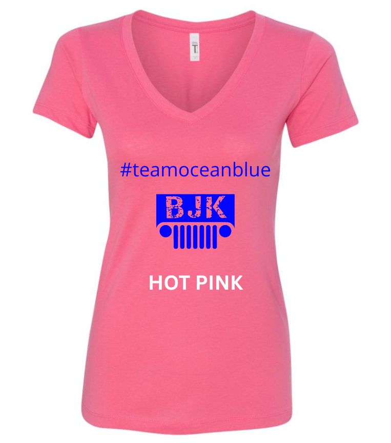 Team Ocean Blue Shirts