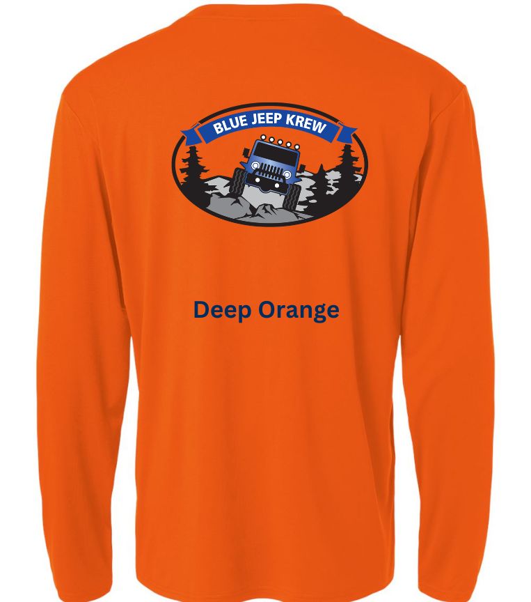 Dry Fit Style Moisture Wicking Long Sleeve Shirt