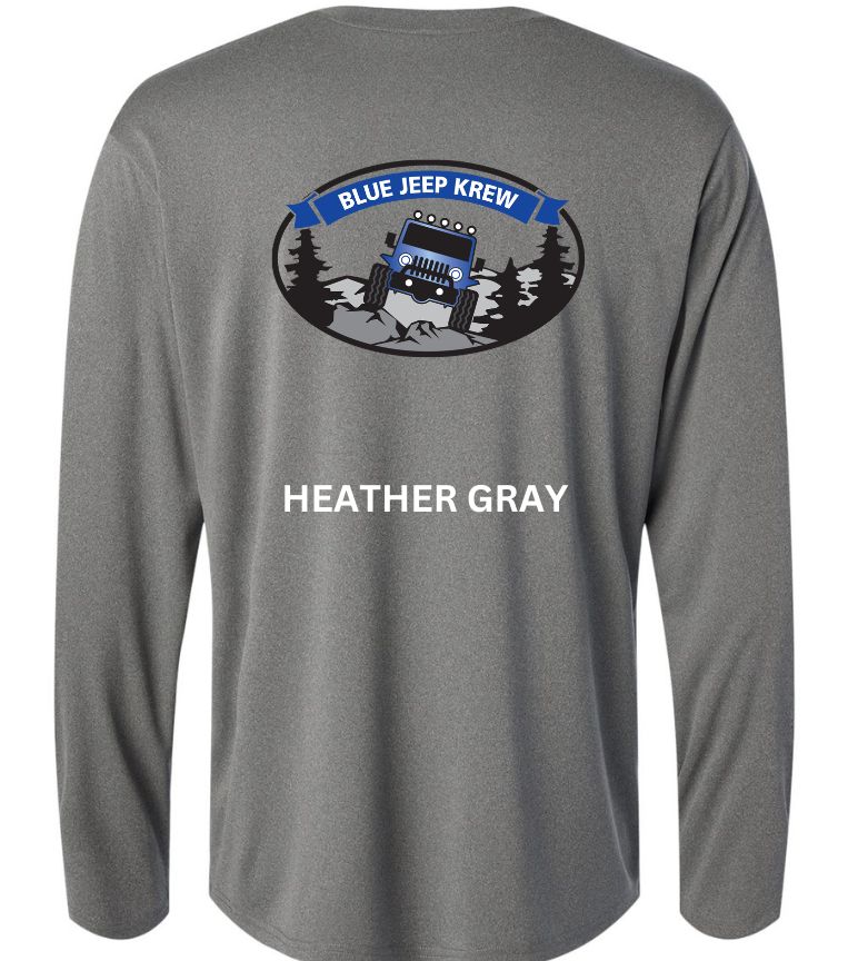 Dry Fit Style Moisture Wicking Long Sleeve Shirt