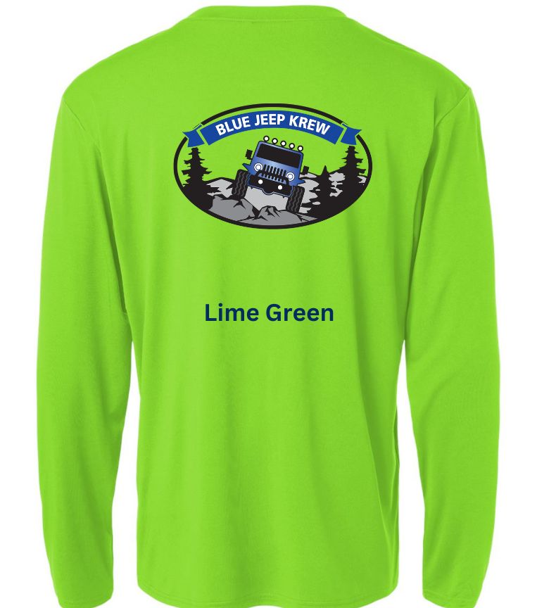 Dry Fit Style Moisture Wicking Long Sleeve Shirt