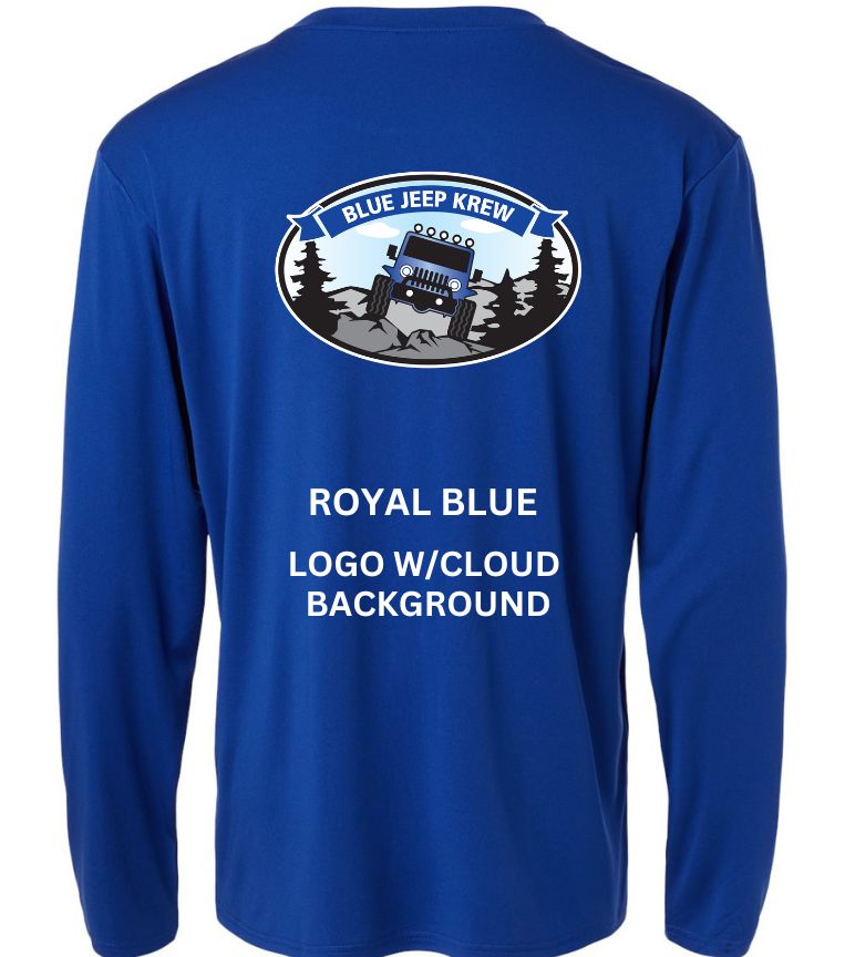 Dry Fit Style Moisture Wicking Long Sleeve Shirt