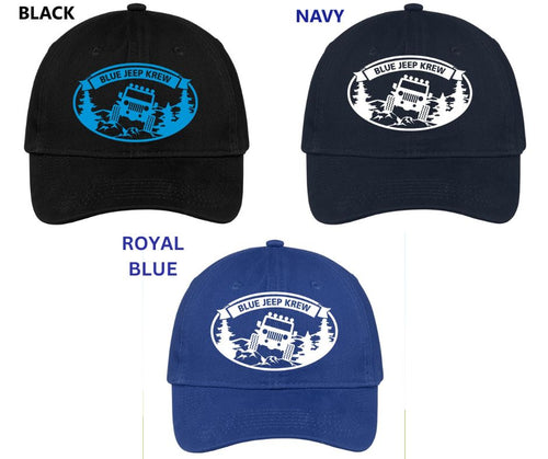 Blue Jeep Krew Low Profile Hat