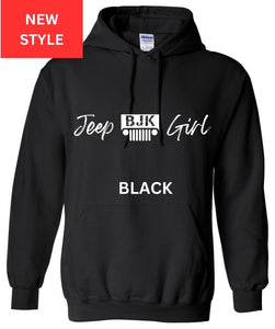 BJK Jeep Girl Pullover Hoodie