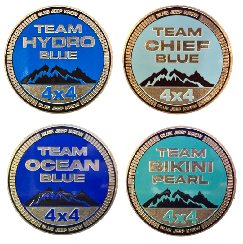 BJK Team Color Badges