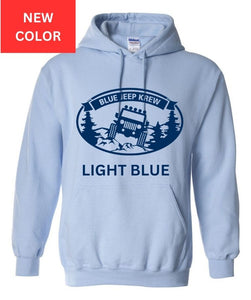 Blue Jeep Krew Unisex Hoodie