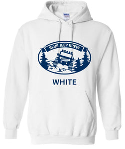 Blue Jeep Krew Unisex Hoodie