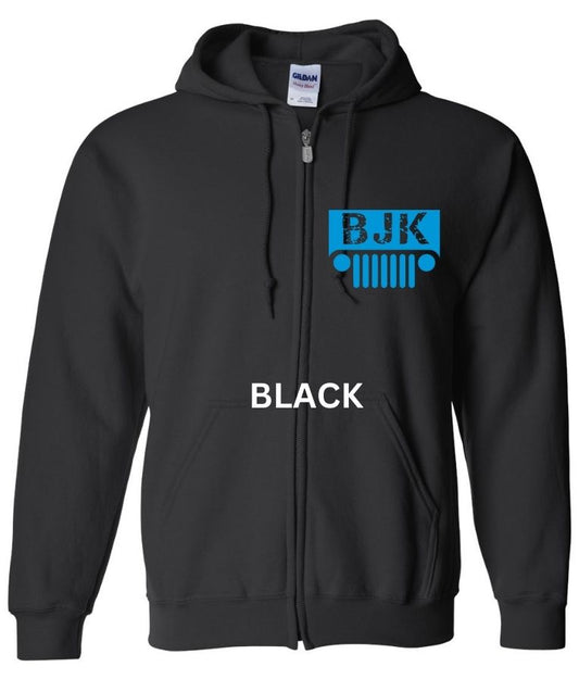 Blue Jeep Krew Zipper Hoodie