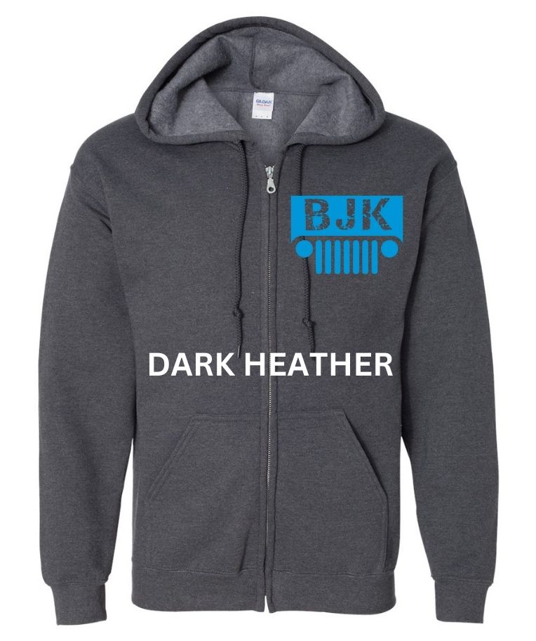 Blue Jeep Krew Zipper Hoodie