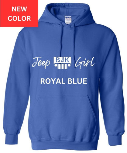 BJK Jeep Girl Pullover Hoodie