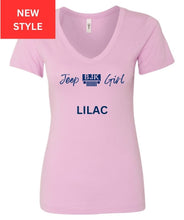 Ladies BJK Jeep Girl V-neck Shirt