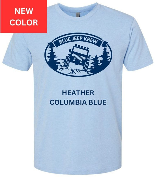 Next Level Blue Jeep Krew Shirt