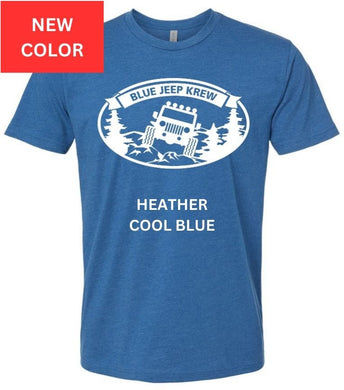 Next Level Blue Jeep Krew Shirt