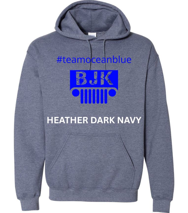 Team Ocean Blue Hoodies