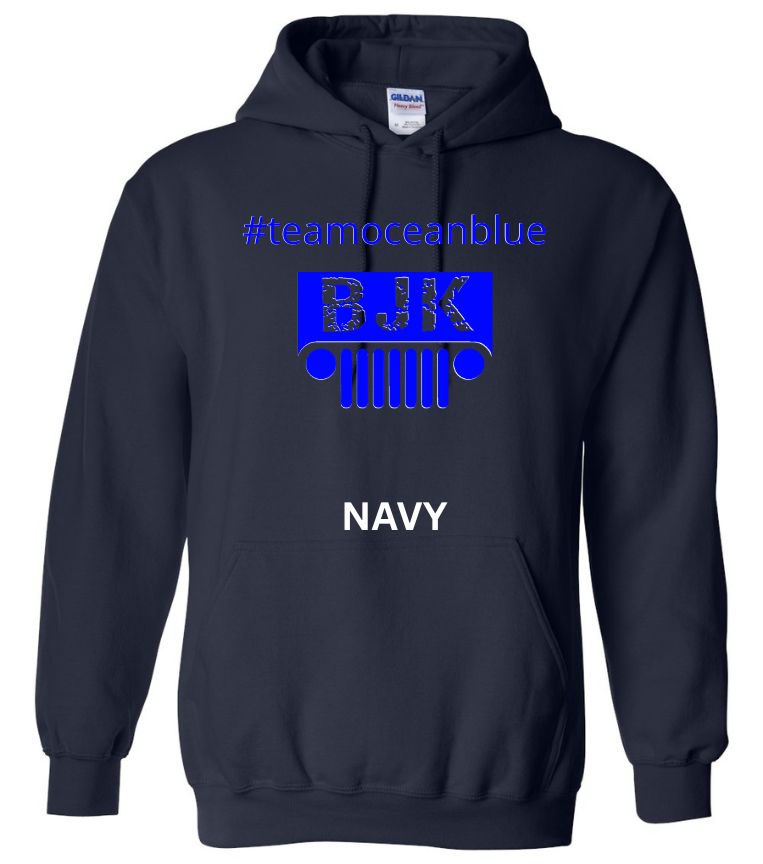 Team Ocean Blue Hoodies