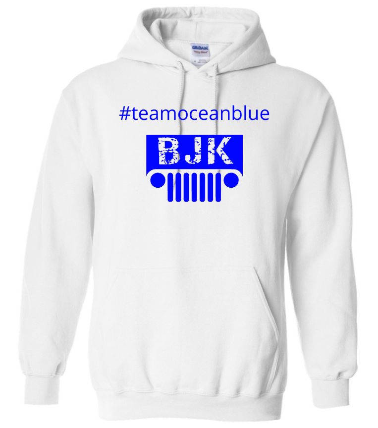 Team Ocean Blue Hoodies
