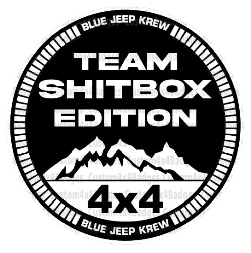 Team Shitbox Edition Badge