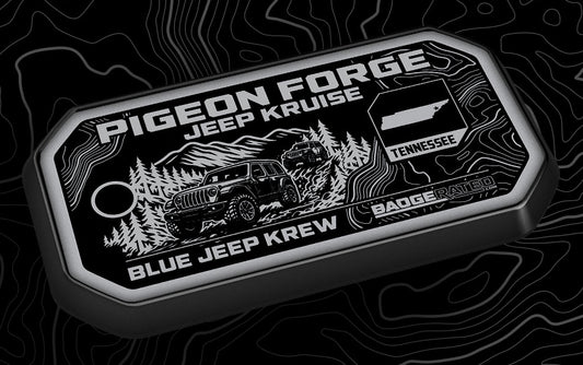 BJK Pigeon Forge Jeep Kruise Trail Badge