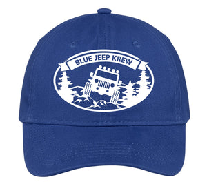 Blue Jeep Krew Low Profile Hat