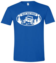 Gildan Unisex Blue Jeep Krew Shirt