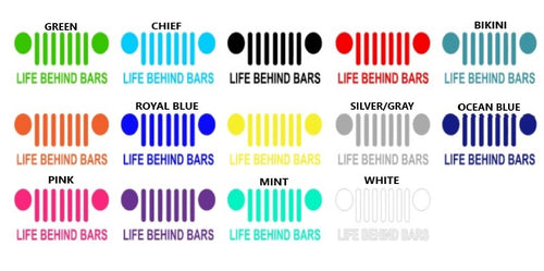 Life Behind Bars Decal