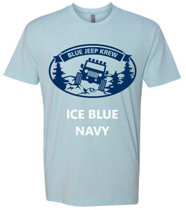 Next Level Blue Jeep Krew Shirt