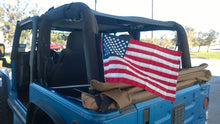 Blue Jeep Krew Forever Wave Flag Sleeves